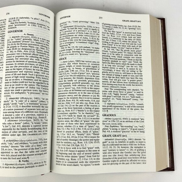 Vines Complete Expository Dictionary Of Old & New Testament Words Leather Bound - Picture 10 of 10
